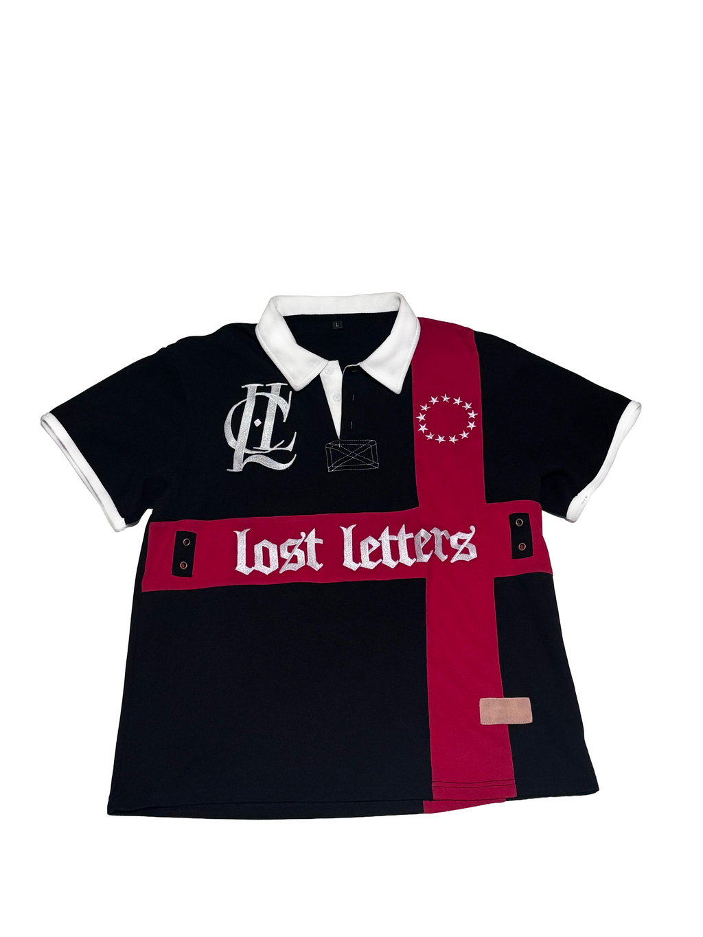 LOSTLETTER short sleeve polo tee