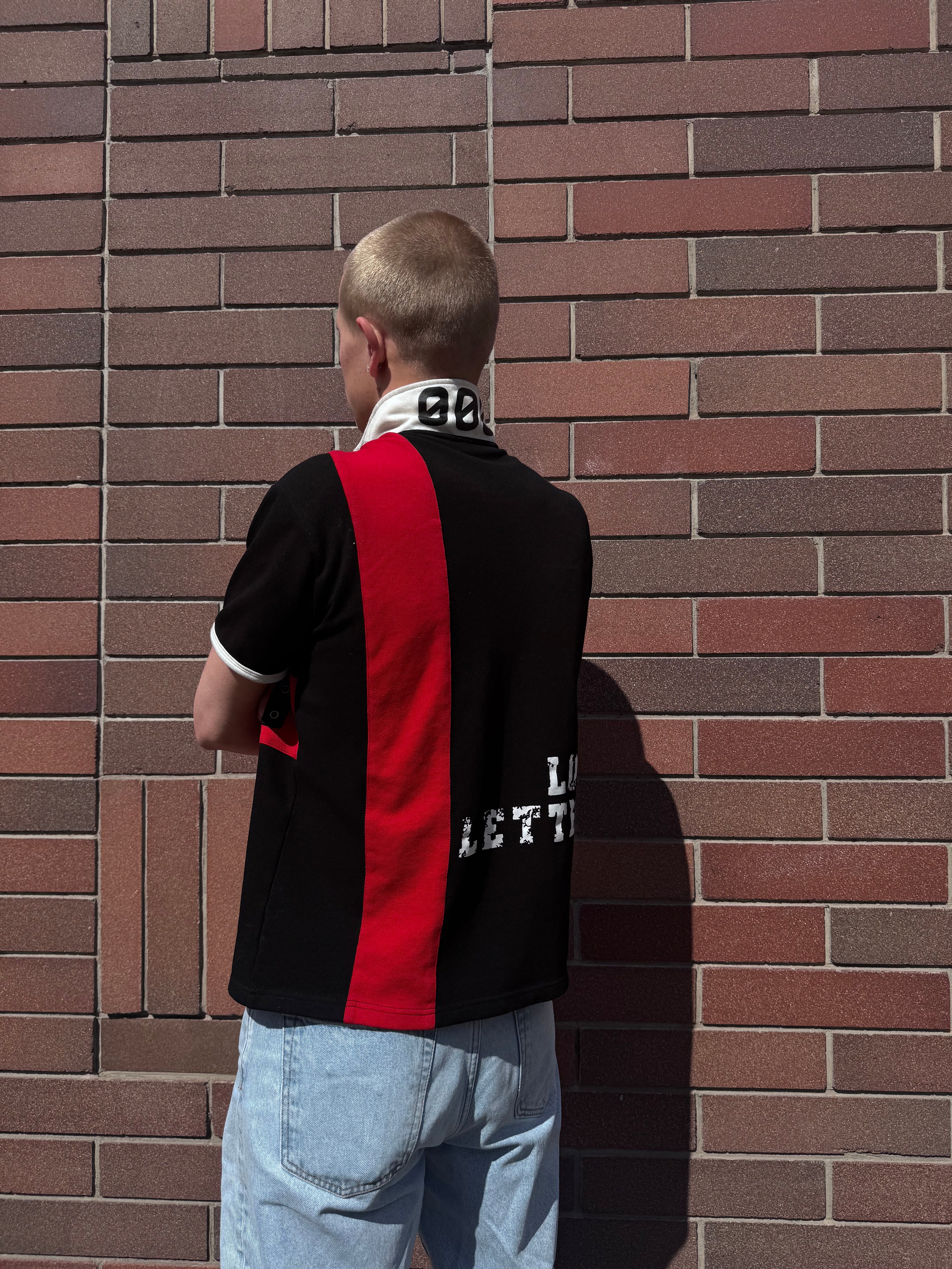 LOSTLETTER short sleeve polo tee